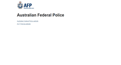 Desktop Screenshot of forms.afp.gov.au